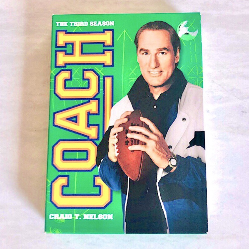 Coach Season 3 (Three) 90’s Sitcom Comedy Football TV Show Series DVD